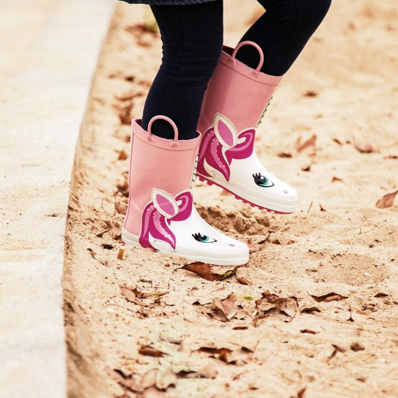 Bottes De Pluie À Imprimé Licorne Pour Enfants