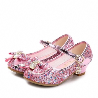 Chaussures Princesse En Cuir Pour Filles