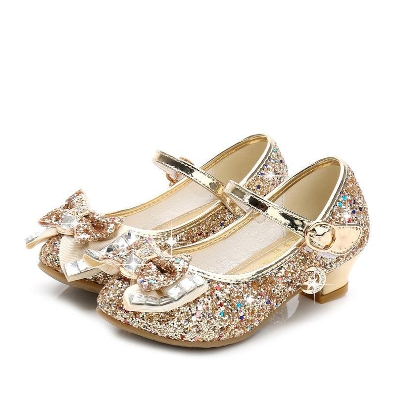 Chaussures Princesse En Cuir Pour Filles