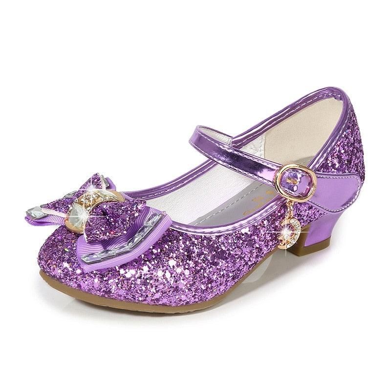 Chaussures Princesse En Cuir Pour Filles