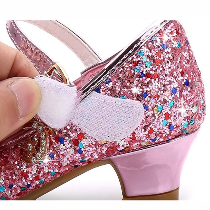 Chaussures Princesse En Cuir Pour Filles